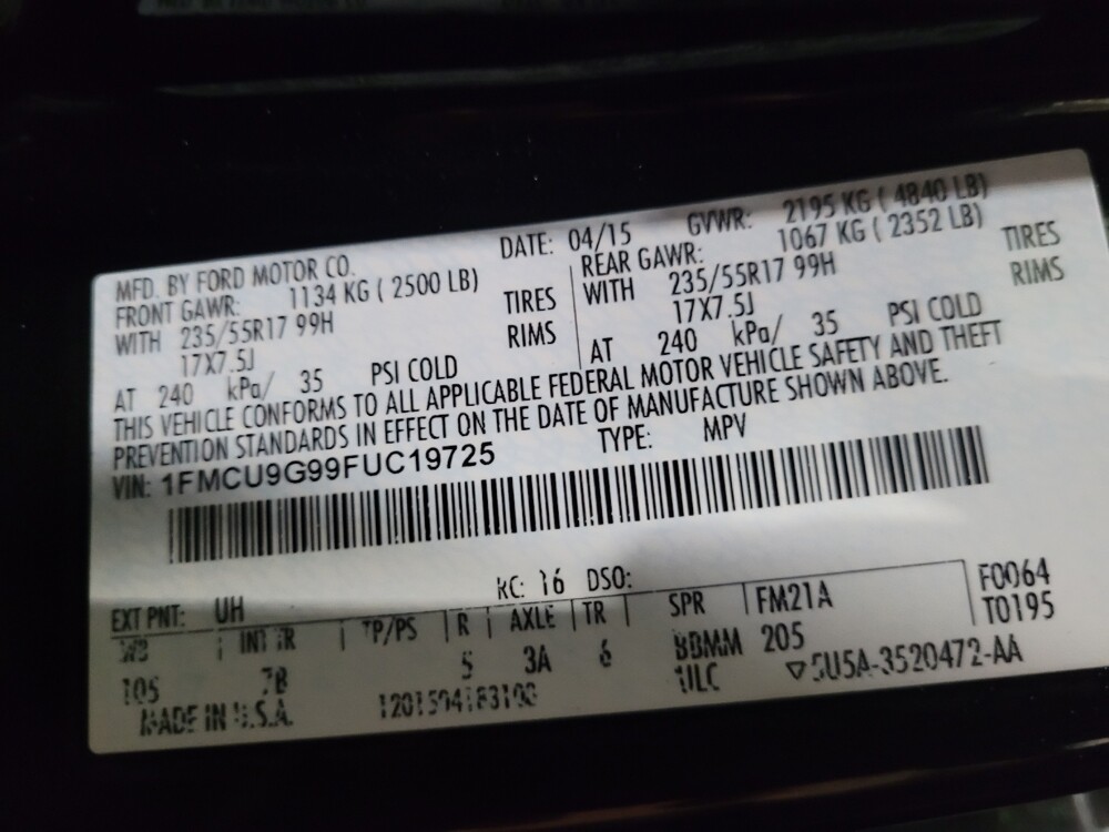 2015 Ford Escape in Pittsburgh, PA 15236 - 18126204 33