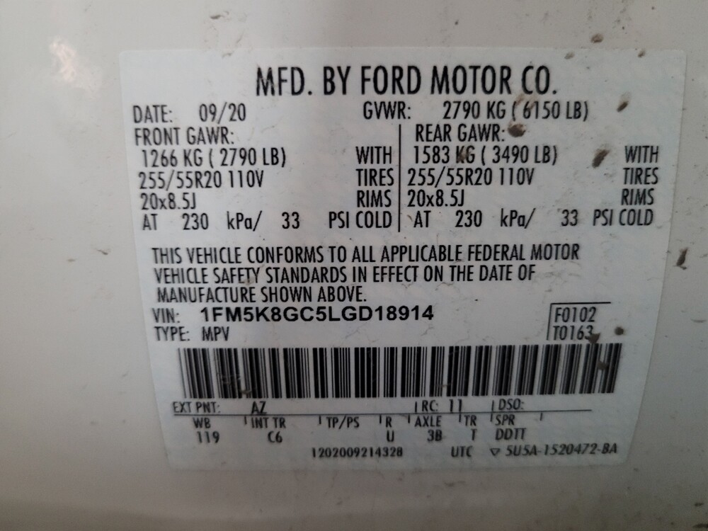 2020 Ford Explorer in Owings Mills, MD 21117 - 18126214 33