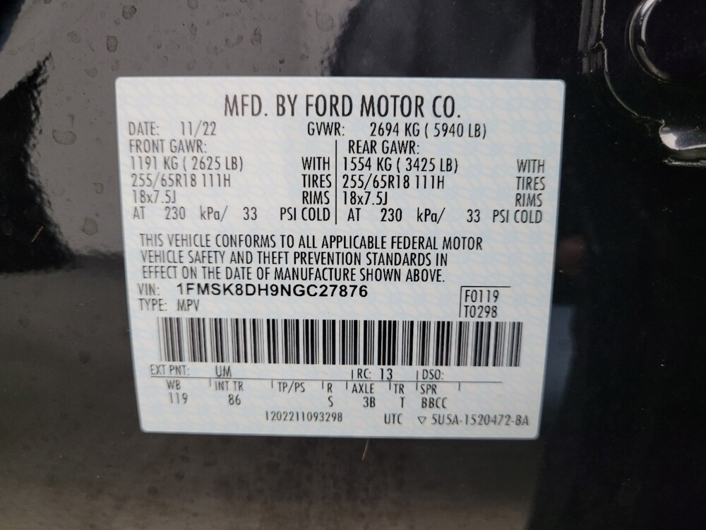 2022 Ford Explorer in Eastpointe, MI 48021 - 18126235 33