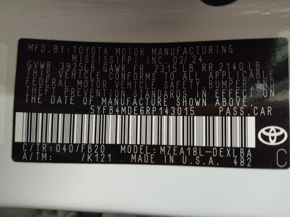 2024 Toyota Corolla in Oklahoma City, OK 73139 - 18126247 33