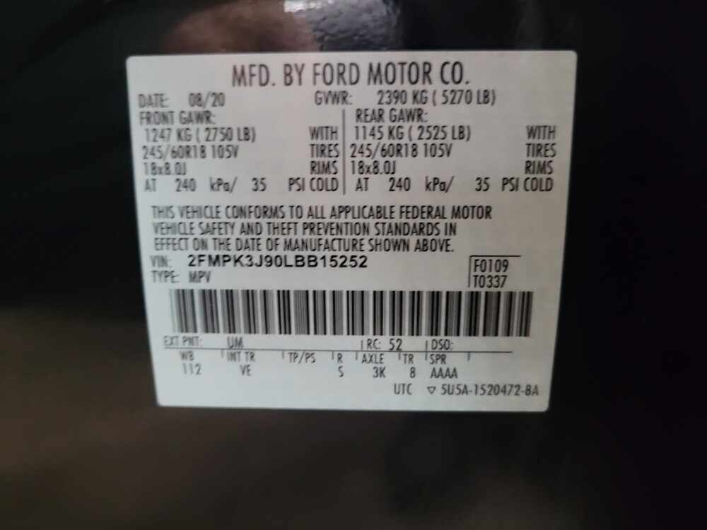 2020 Ford Edge in Temple Hills, MD 20746 - 18126250 33