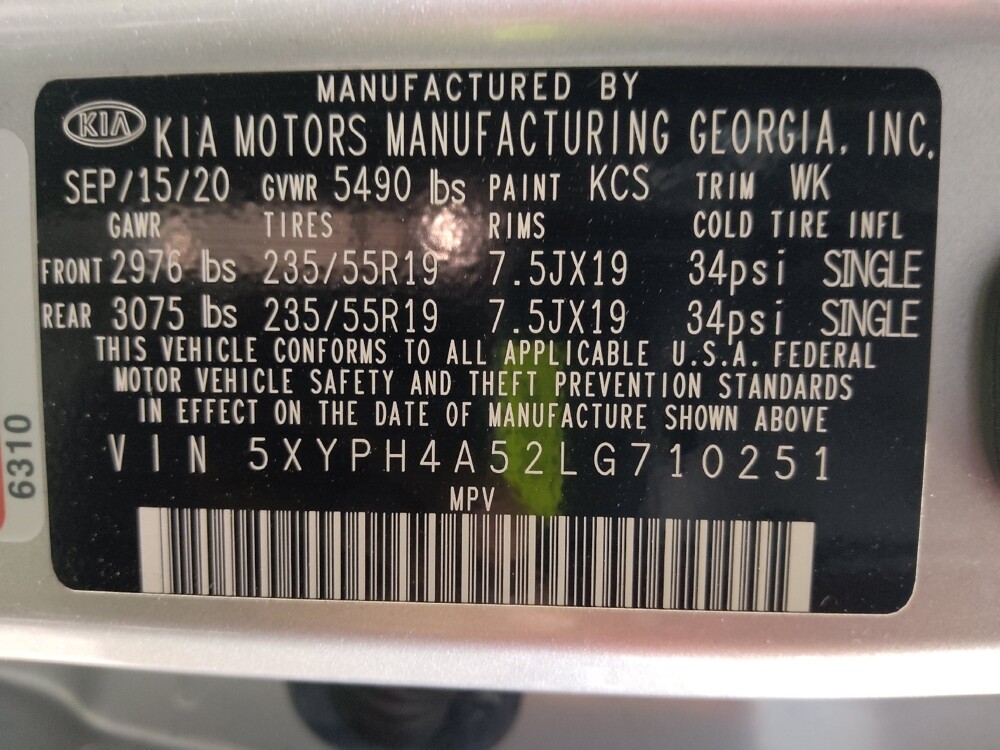 2020 Kia Sorento in Tallahassee, FL 32304 - 18126261 33