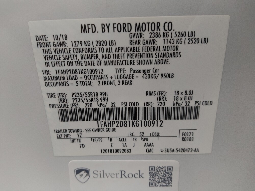 2019 Ford Taurus in Independence, MO 64055 - 18126271 33