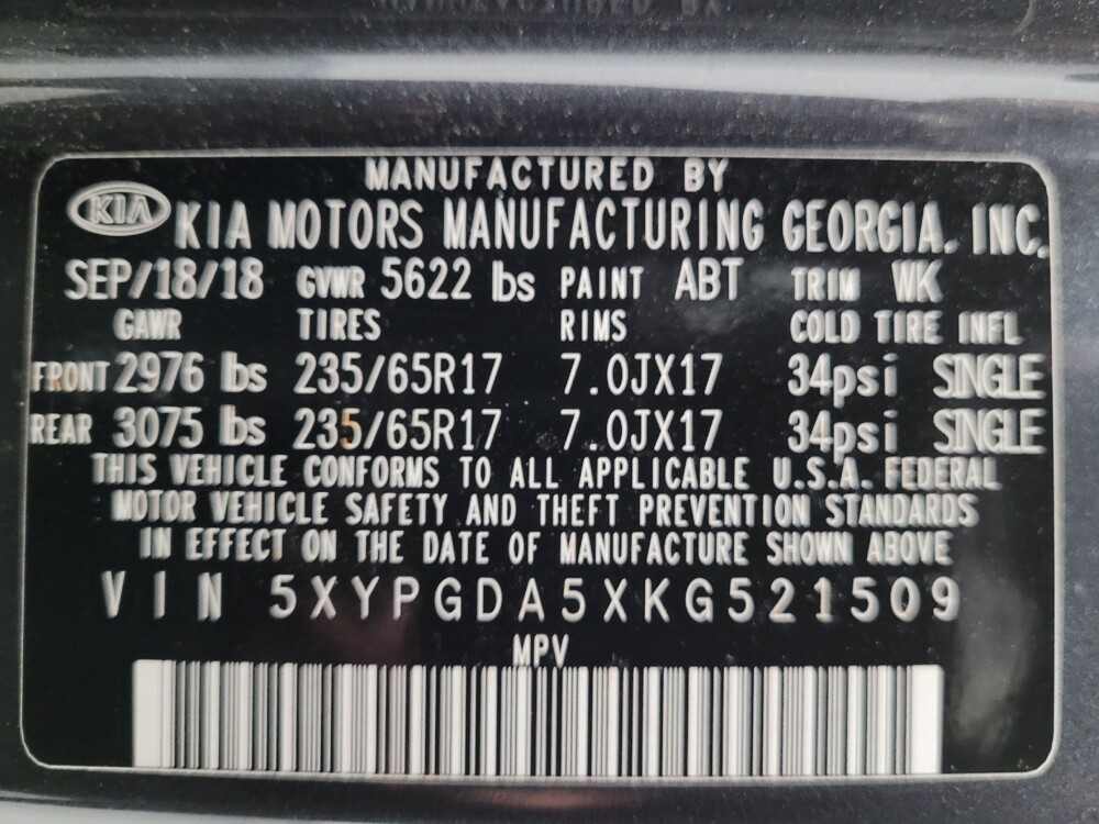 2019 Kia Sorento in Downey, CA 90241 - 18126283 33