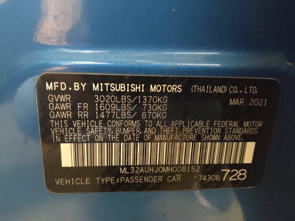 2021 Mitsubishi Mirage in Lewisville, TX 75067 - 18126285 33