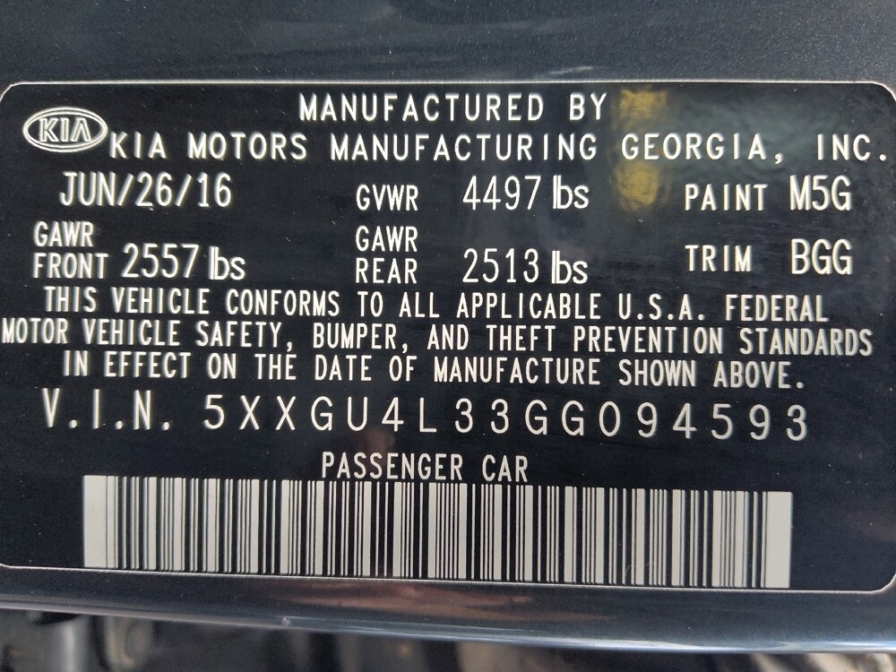 2016 Kia Optima in Temple, TX 76502 - 18126306 33