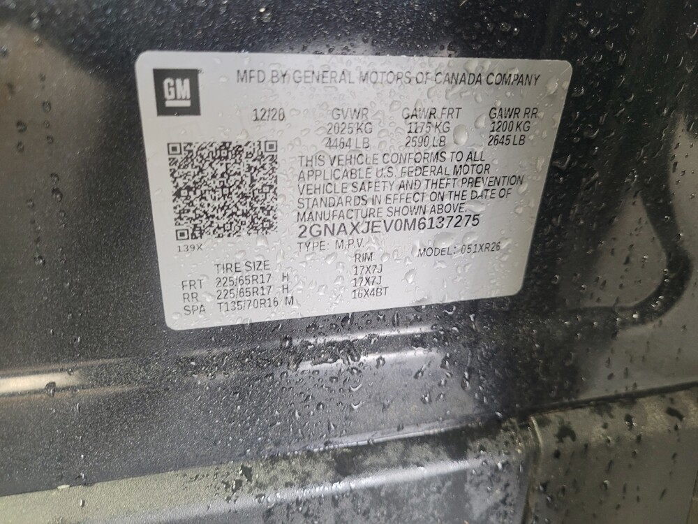 2021 Chevrolet Equinox in Union City, GA 30291 - 18126308 33