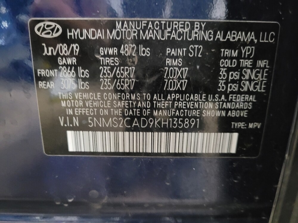 2019 Hyundai Santa Fe in Pittsburgh, PA 15236 - 18126315 33