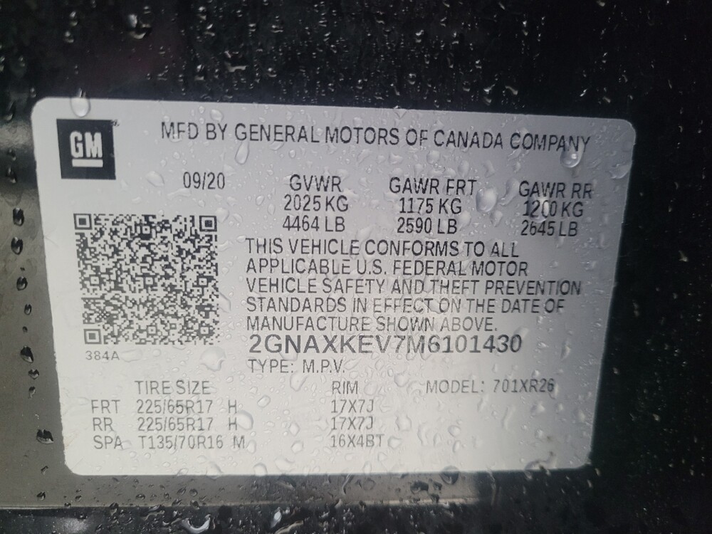 2021 Chevrolet Equinox in Conyers, GA 30094 - 18126340 33