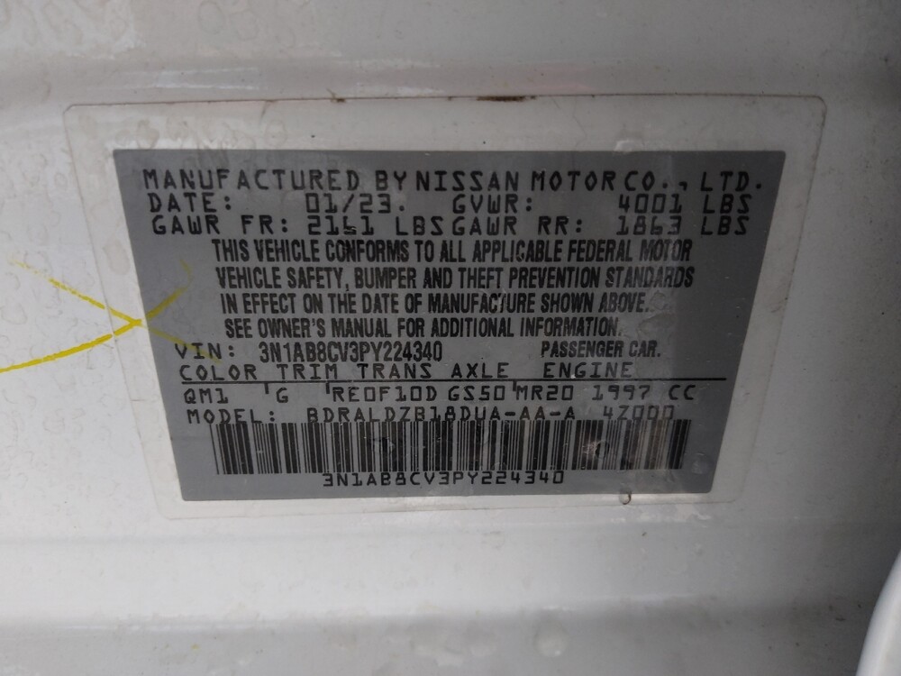 2023 Nissan Sentra in Union City, GA 30291 - 18126348 33