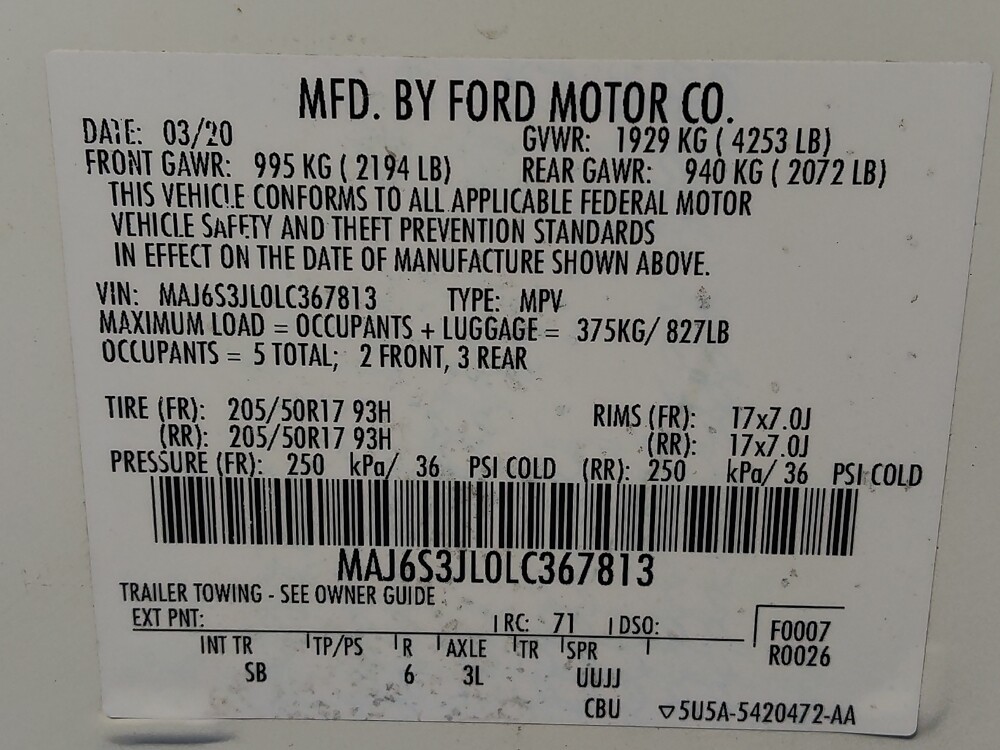 2020 Ford EcoSport in Temple, TX 76502 - 18126352 33