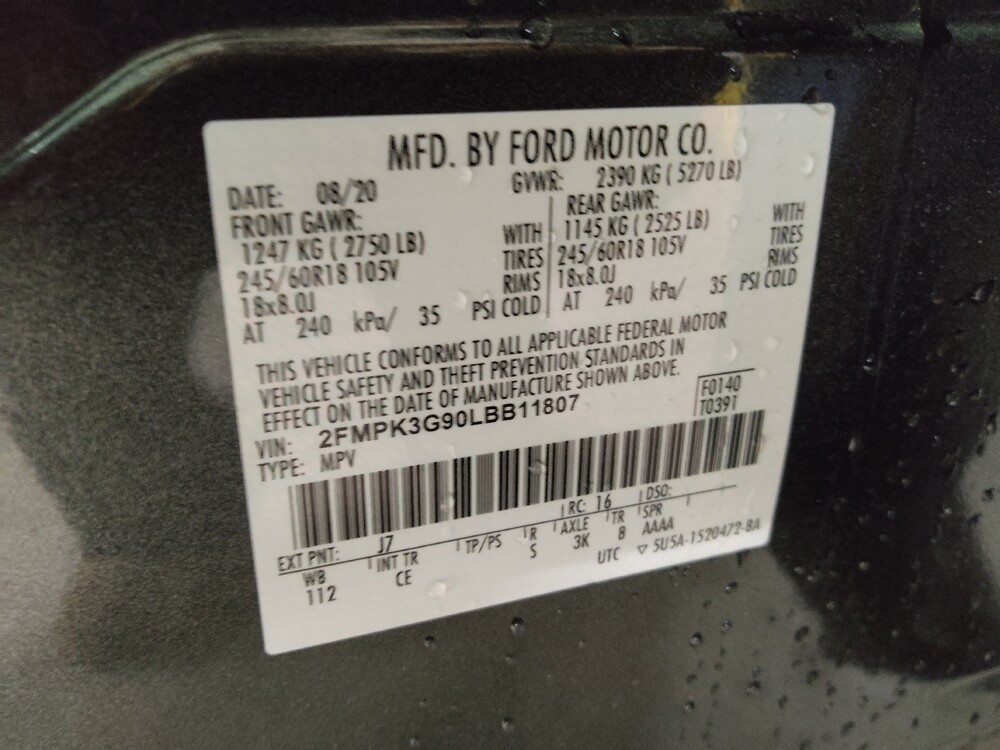 2020 Ford Edge in Pelham, AL 35124 - 18126362 33