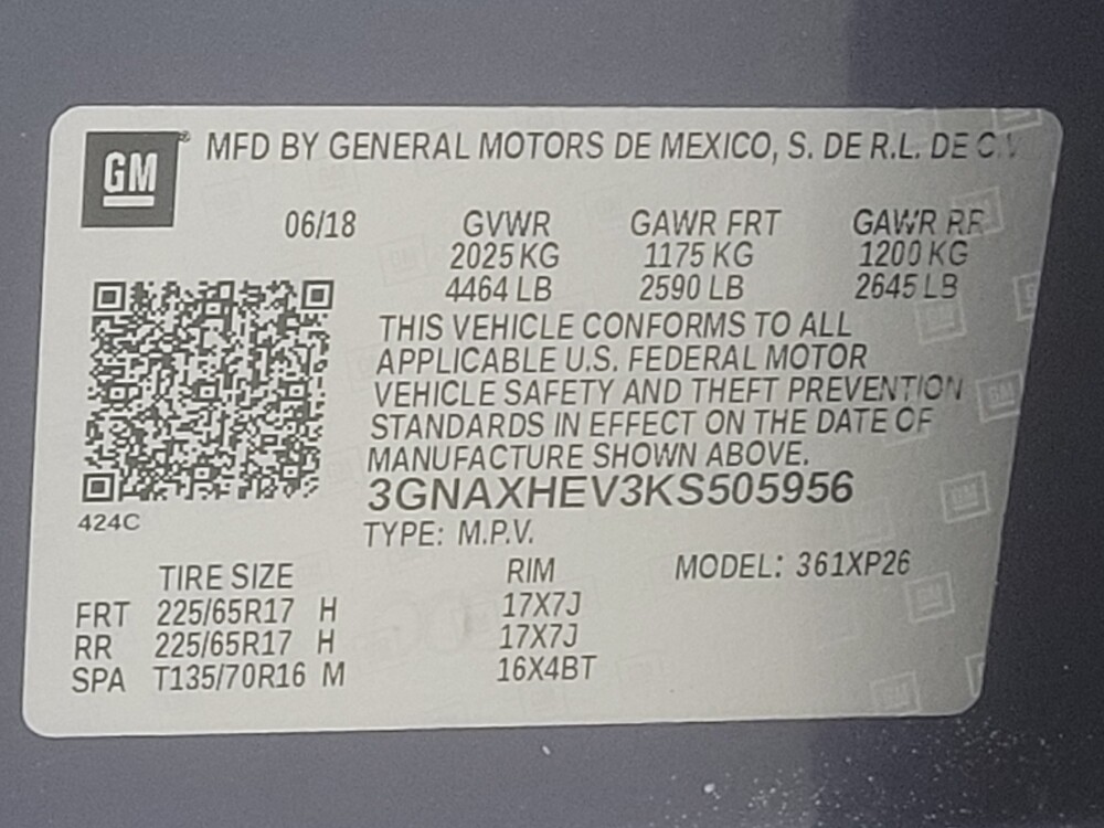 2019 Chevrolet Equinox in Huntsville, AL 35816 - 18126371 33