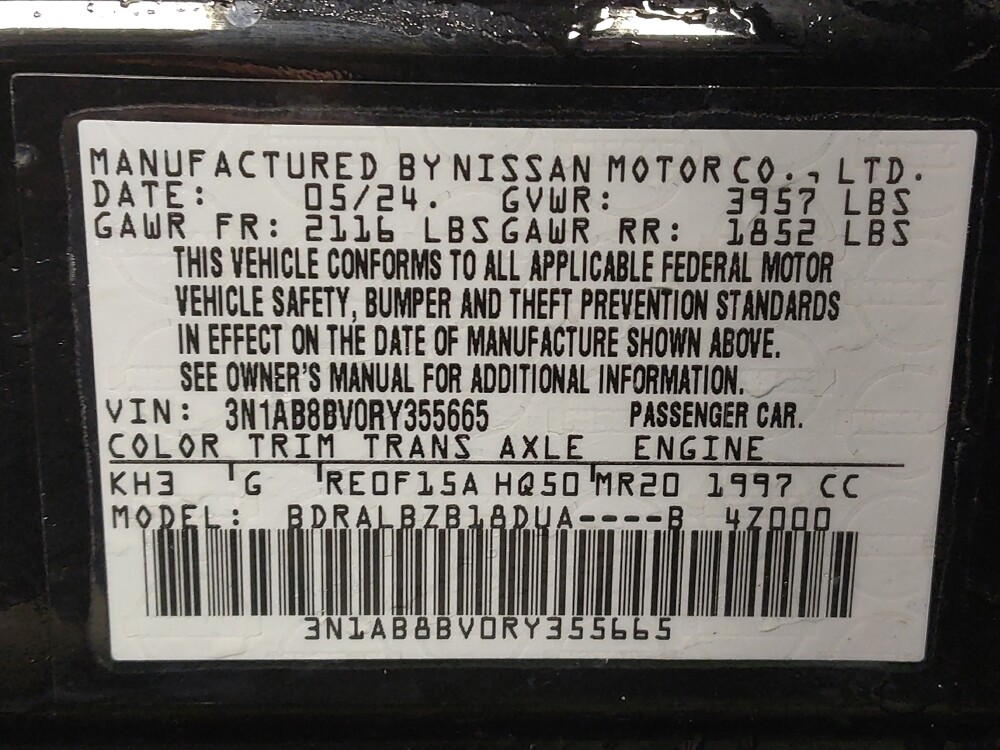 2024 Nissan Sentra in Temple, TX 76502 - 18126408 33