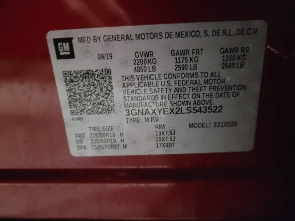 2020 Chevrolet Equinox in Pittsburgh, PA 15236 - 18126412 33