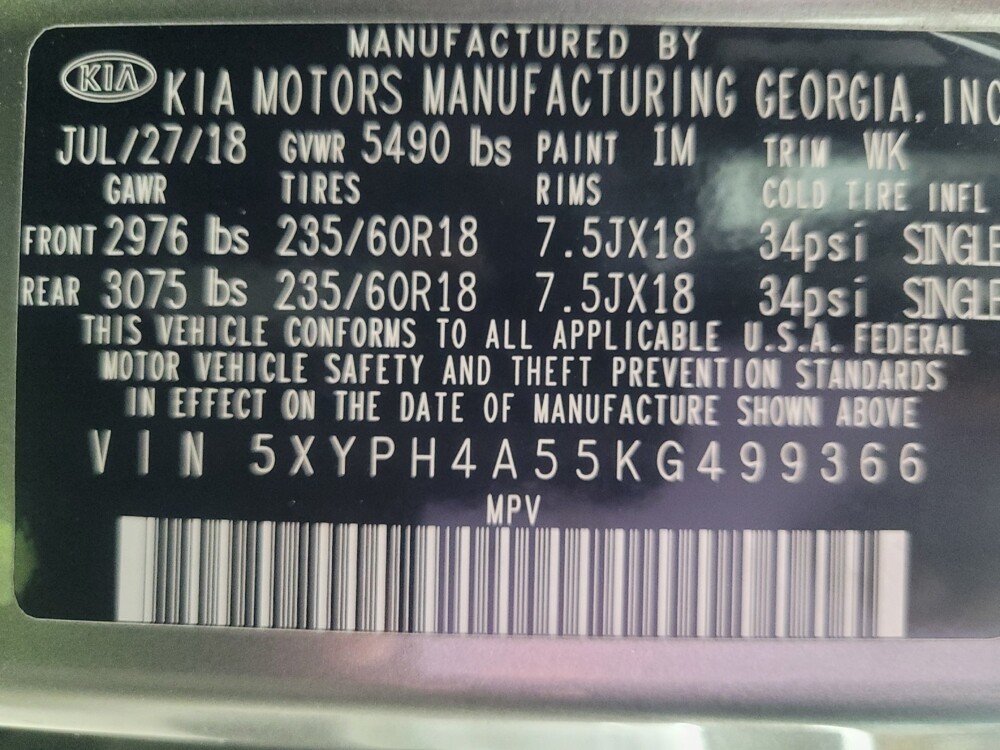 2019 Kia Sorento in Albany, GA 31705 - 18126418 33