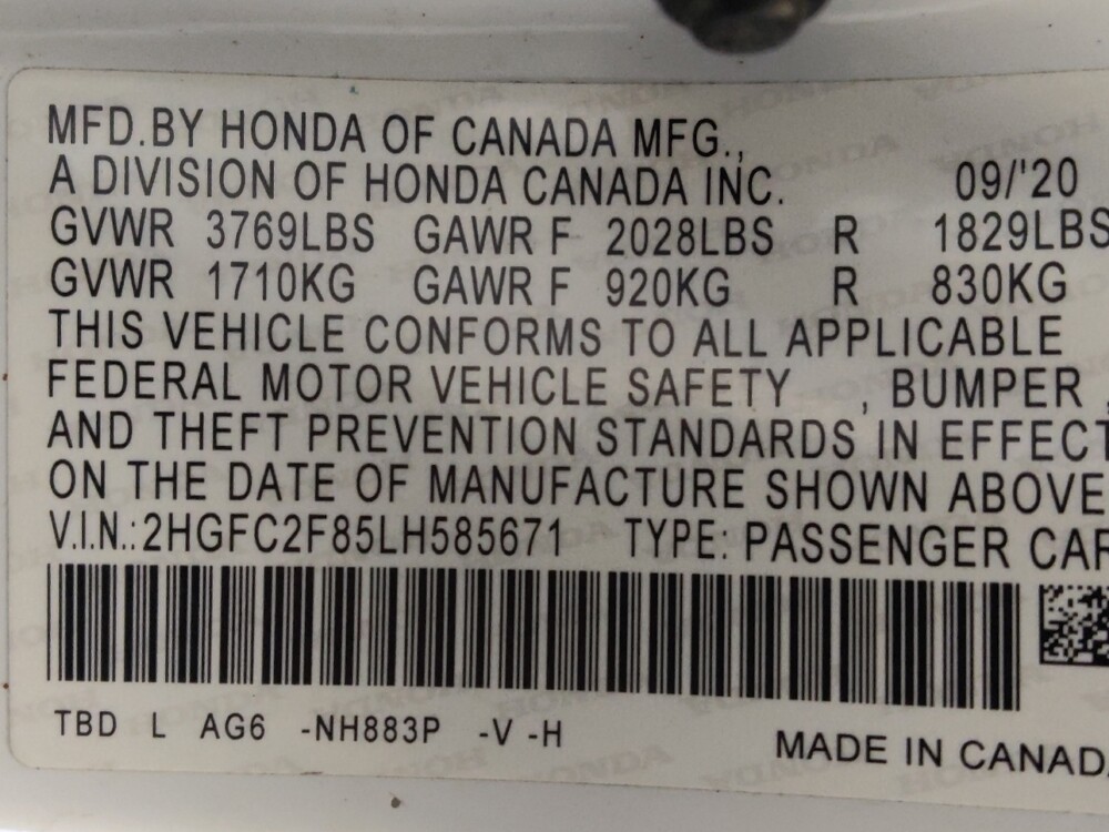 2020 Honda Civic in Houston, TX 77034 - 18126426 33