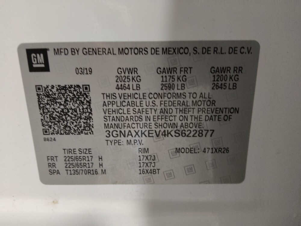 2019 Chevrolet Equinox in Raleigh, NC 27604 - 18126436 33