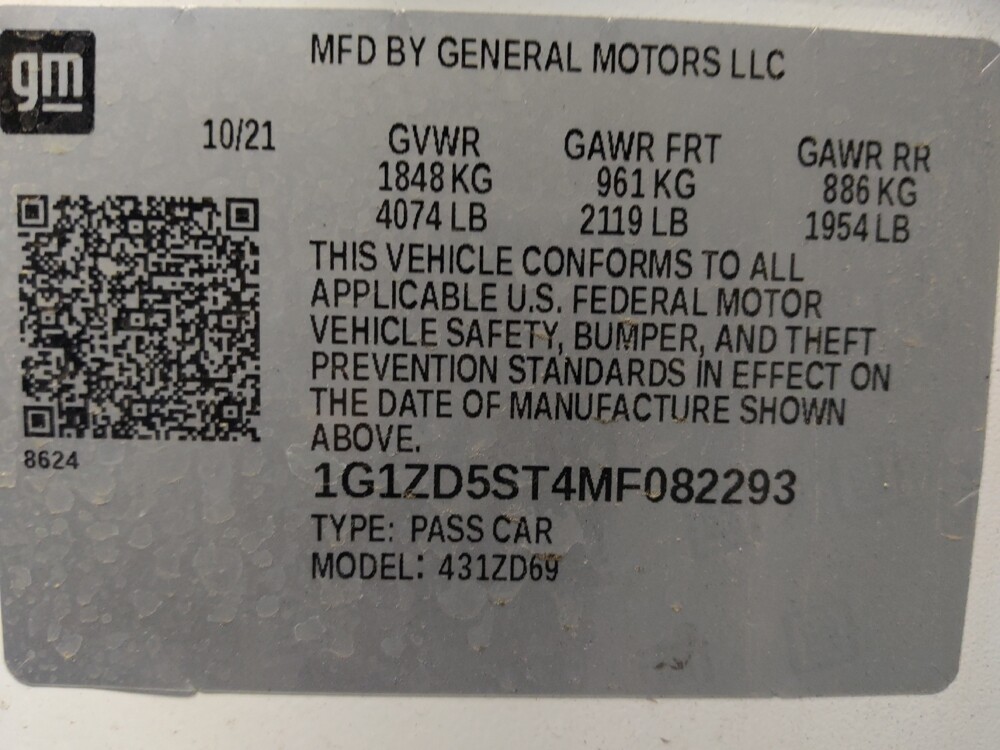 2021 Chevrolet Malibu in Mesa, AZ 85210 - 18126439 33