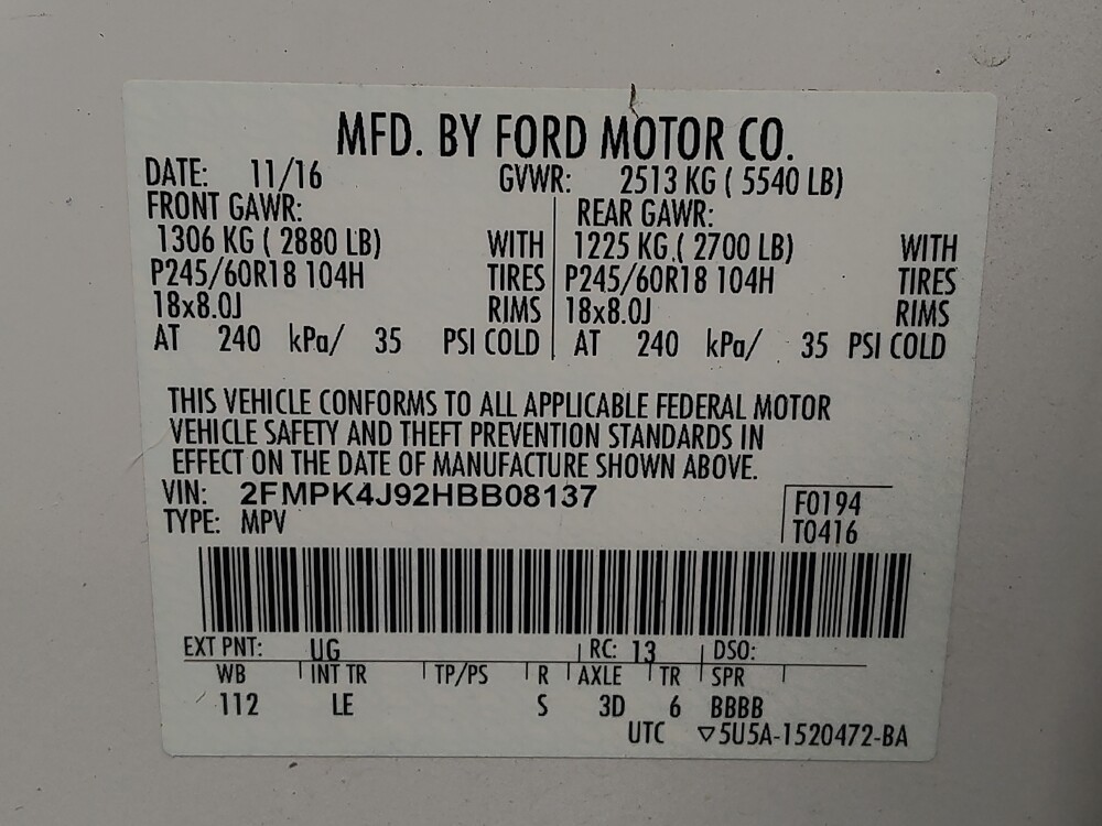 2017 Ford Edge in Houston, TX 77034 - 18126442 33