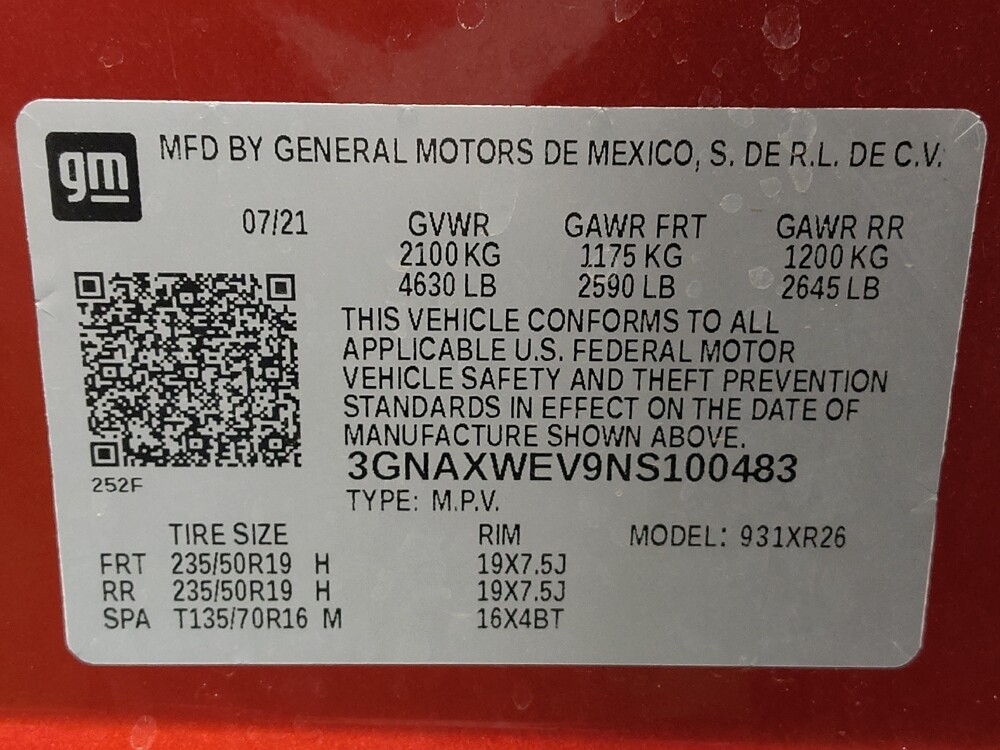 2022 Chevrolet Equinox in Temple, TX 76502 - 18126443 33