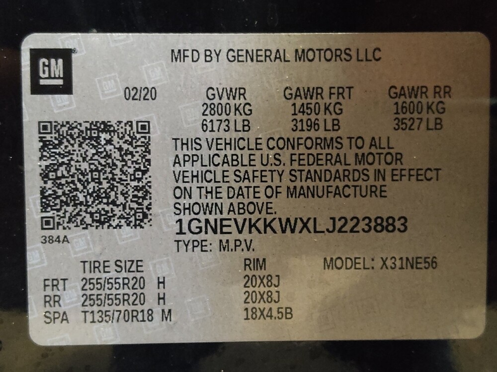 2020 Chevrolet Traverse in West Palm Beach, FL 33409 - 18126473 33