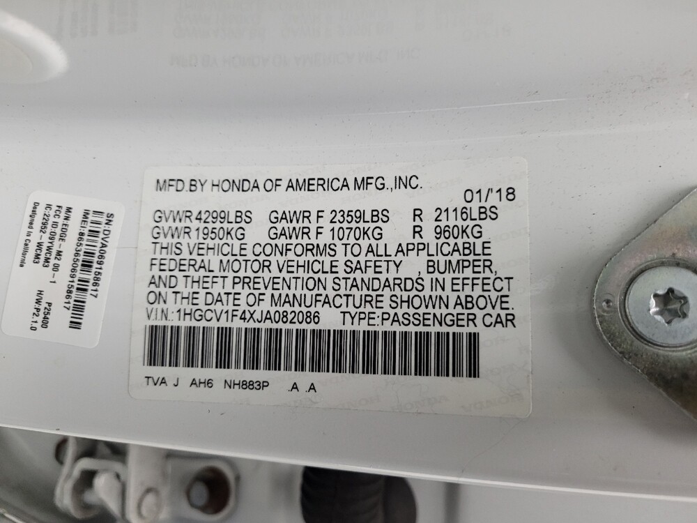 2018 Honda Accord in Eastpointe, MI 48021 - 18126490 33