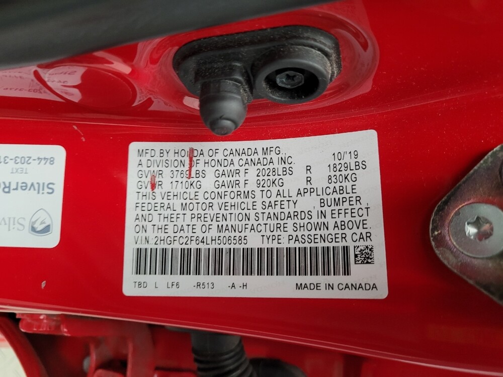 2020 Honda Civic in Taylor, MI 48180 - 18126500 33
