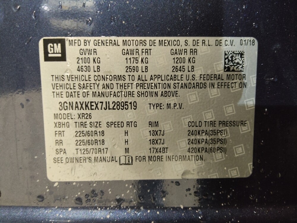 2018 Chevrolet Equinox in Lakeland, FL 33815 - 18126507 33