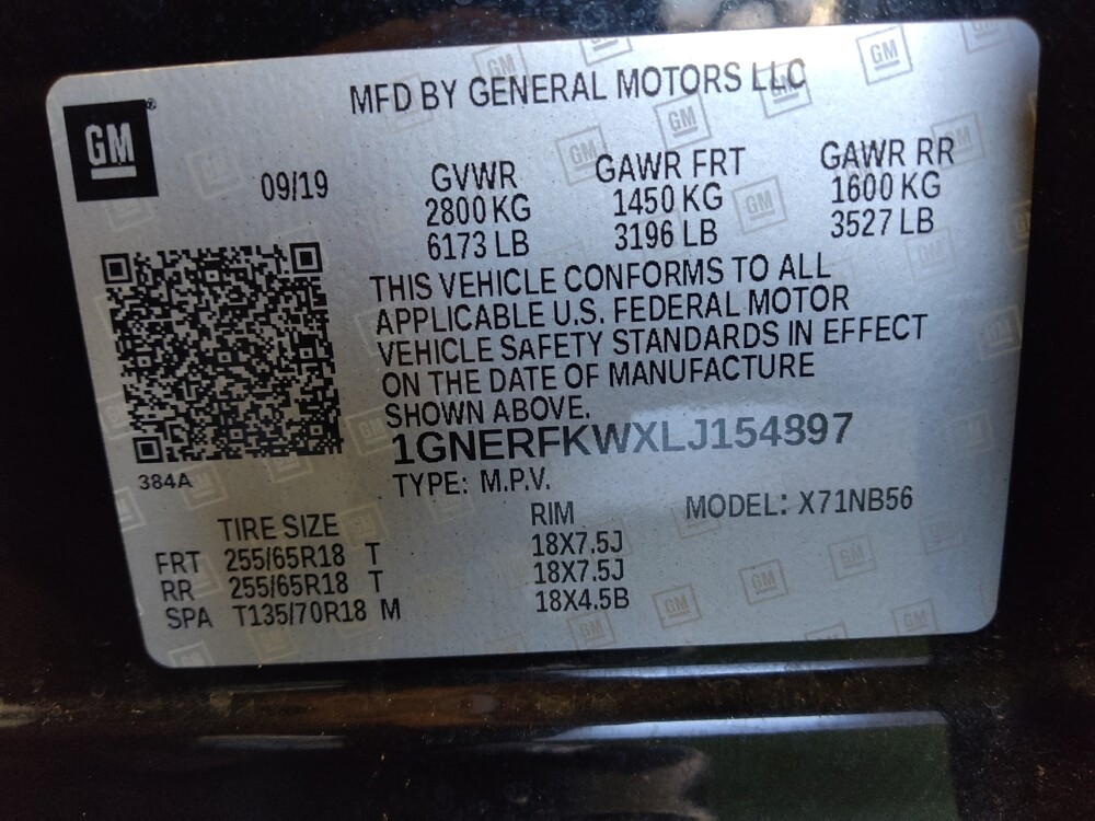 2020 Chevrolet Traverse in Chandler, AZ 85225 - 18126508 33