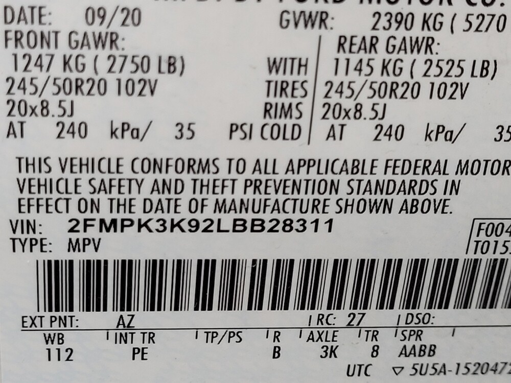 2020 Ford Edge in Las Vegas, NV 89102 - 18126515 33