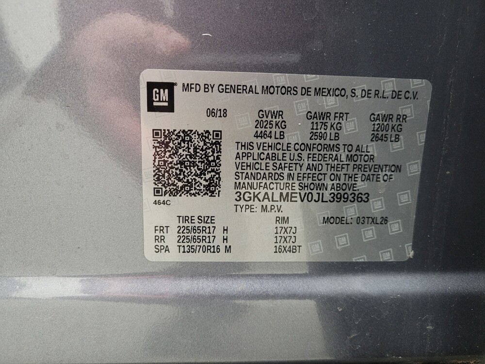 2018 GMC Terrain in Eastpointe, MI 48021 - 18126524 33