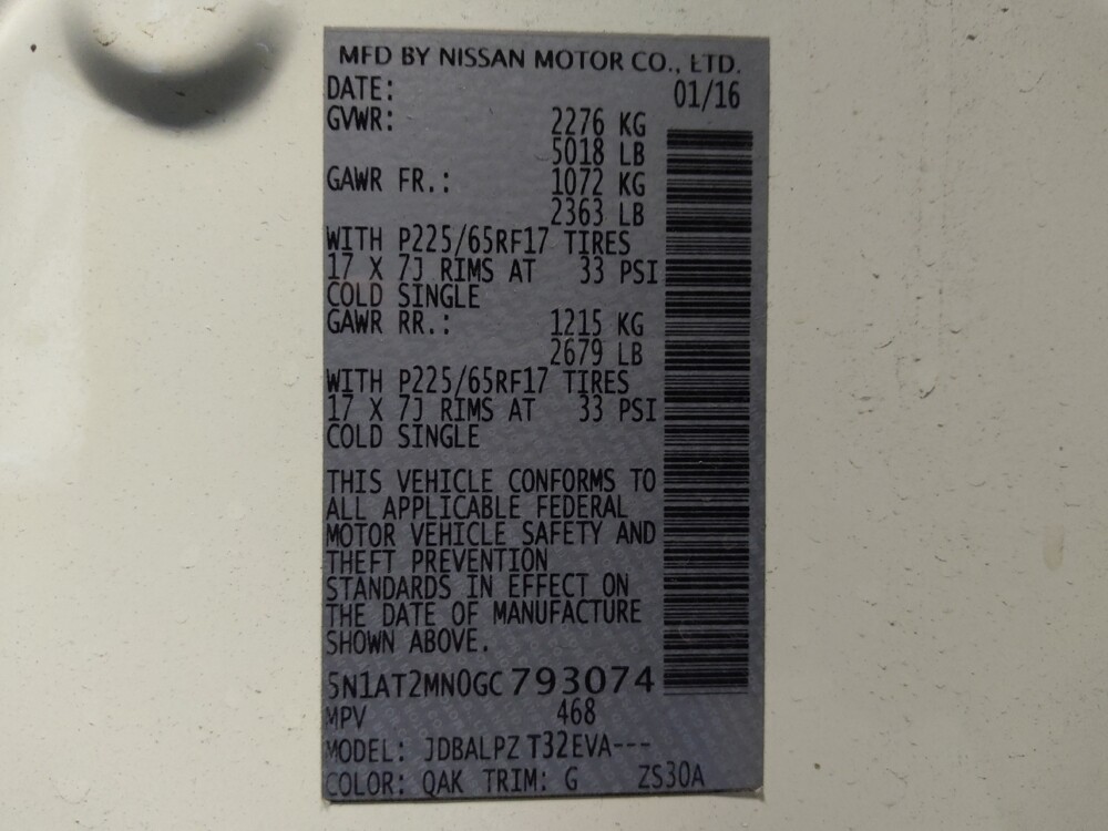 2016 Nissan Rogue in Tucson, AZ 85705 - 18126532 33