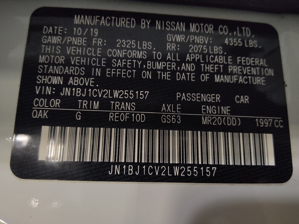 2020 Nissan Rogue Sport in West Palm Beach, FL 33409 - 18126533 33