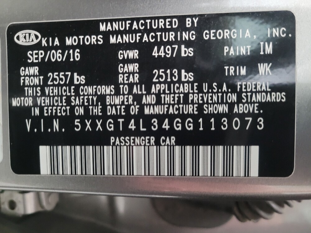 2016 Kia Optima in Mesa, AZ 85210 - 18126547 33