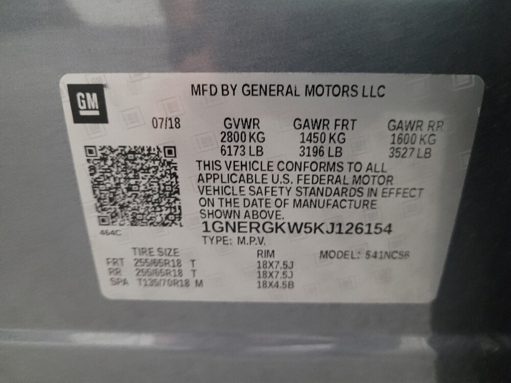 2019 Chevrolet Traverse in El Cajon, CA 92020 - 18126550 33