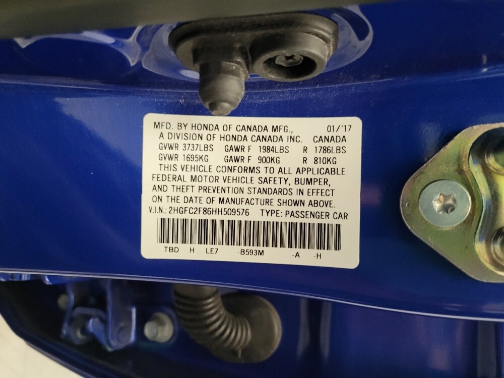 2017 Honda Civic in Montclair, CA 91763 - 18126553 33