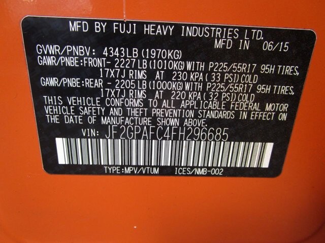 2015 Subaru XV Crosstrek in Tampa, FL 33604-6914 - 18126620 30