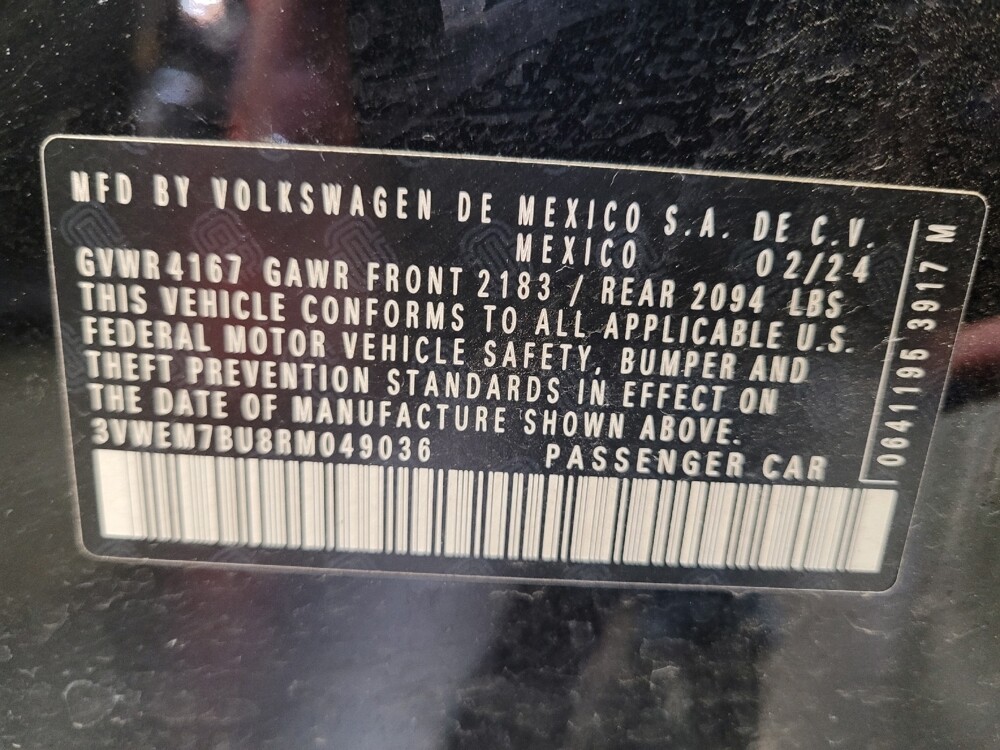 2024 Volkswagen Jetta in Riverside, CA 92504 - 18126627 33