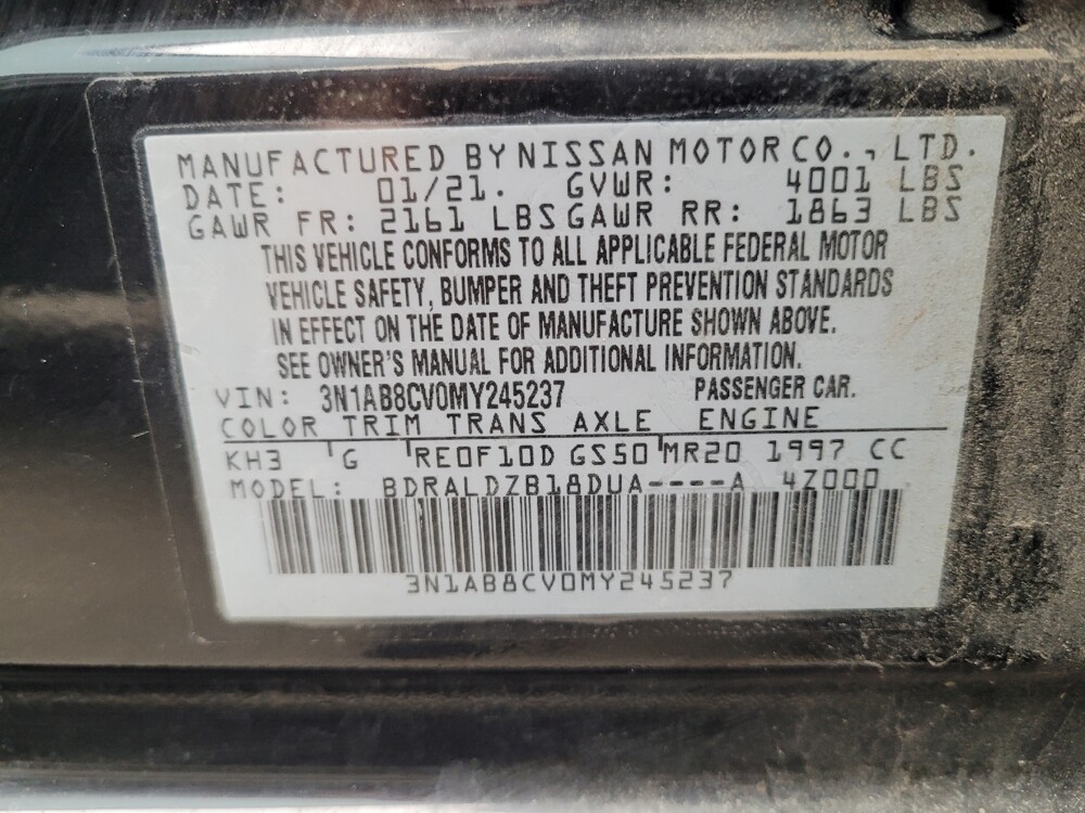 2021 Nissan Sentra in El Cajon, CA 92020 - 18126631 33