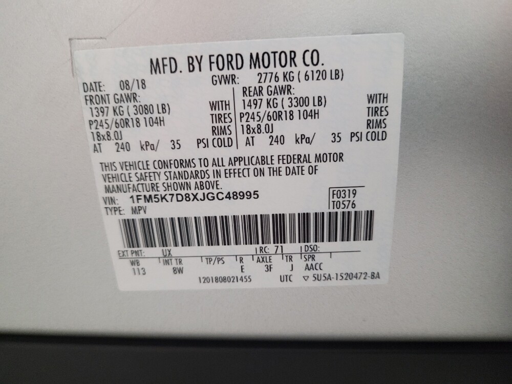 2018 Ford Explorer in Downey, CA 90241 - 18126636 33