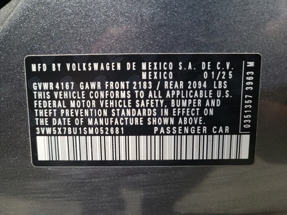 2025 Volkswagen Jetta in Montclair, CA 91763 - 18126637 33