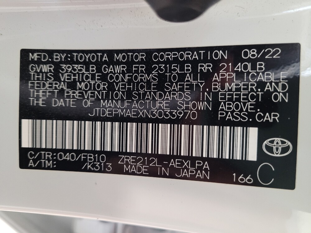 2022 Toyota Corolla in El Cajon, CA 92020 - 18126641 33