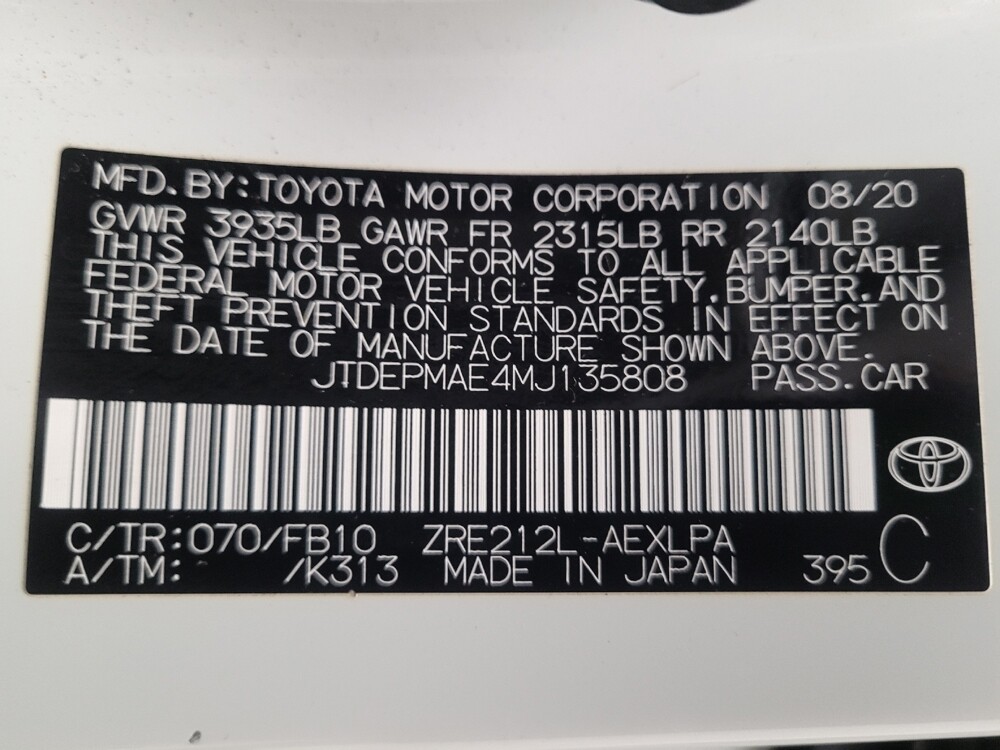 2021 Toyota Corolla in Montclair, CA 91763 - 18126650 33