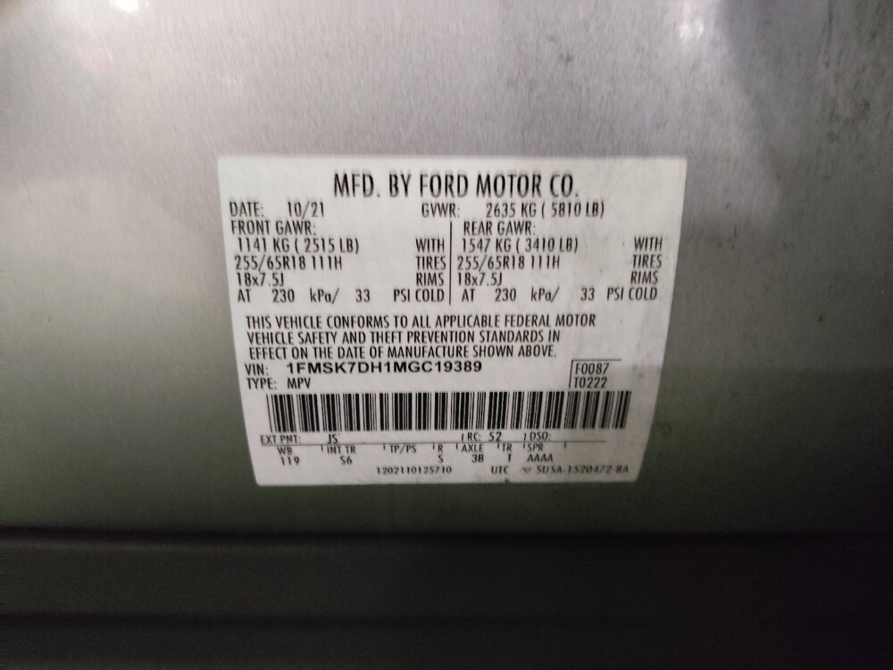 2021 Ford Explorer in El Paso, TX 79907 - 18126708 33