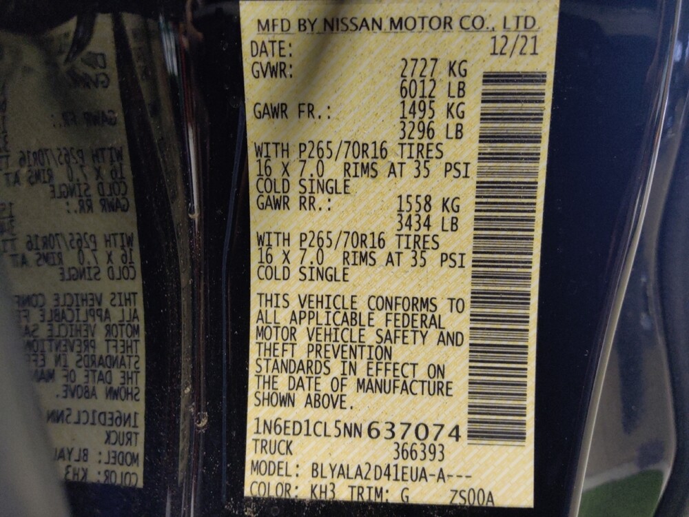 2022 Nissan Frontier in Chandler, AZ 85225 - 18126721 33