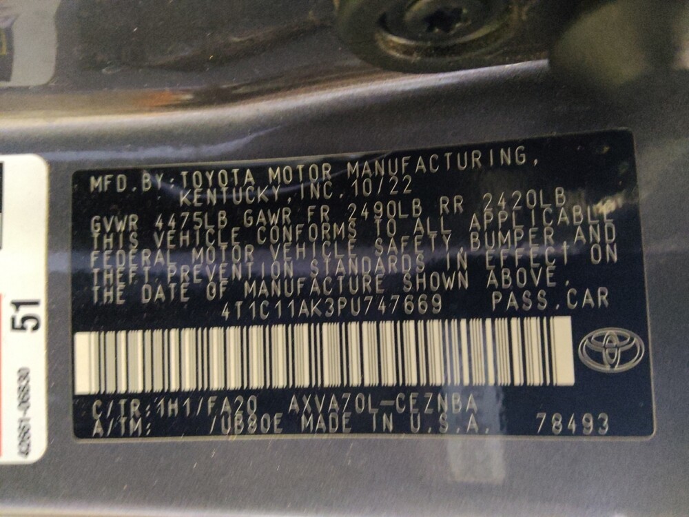 2023 Toyota Camry in Tucson, AZ 85705 - 18126730 33