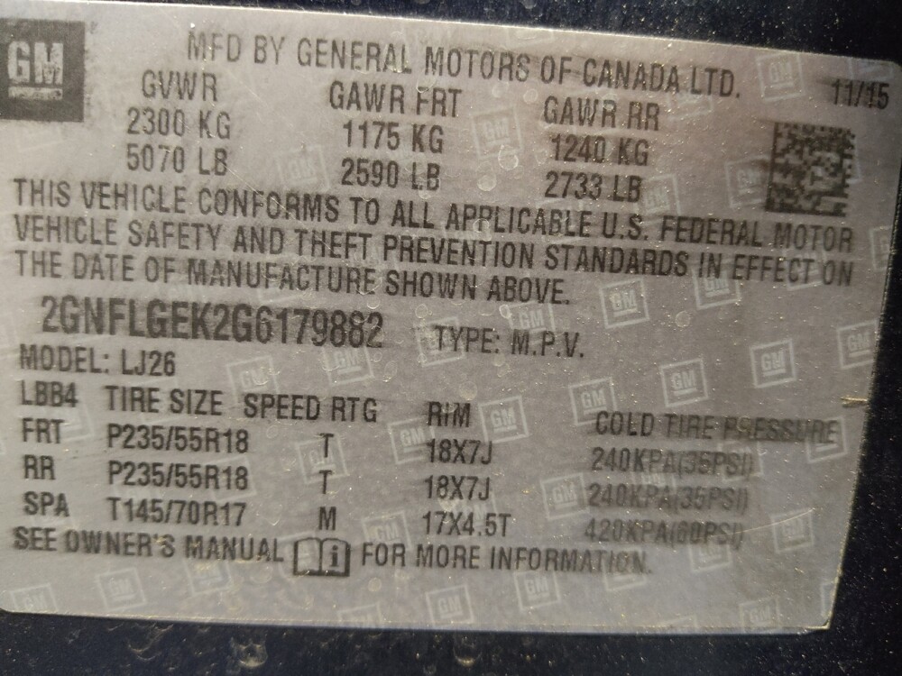 2016 Chevrolet Equinox in Tucson, AZ 85705 - 18126733 33