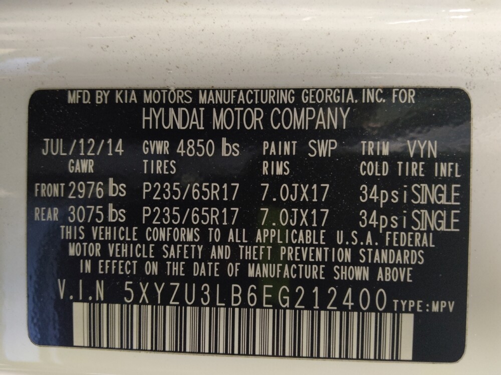 2014 Hyundai Santa Fe in Morrow, GA 30260 - 18126747 33