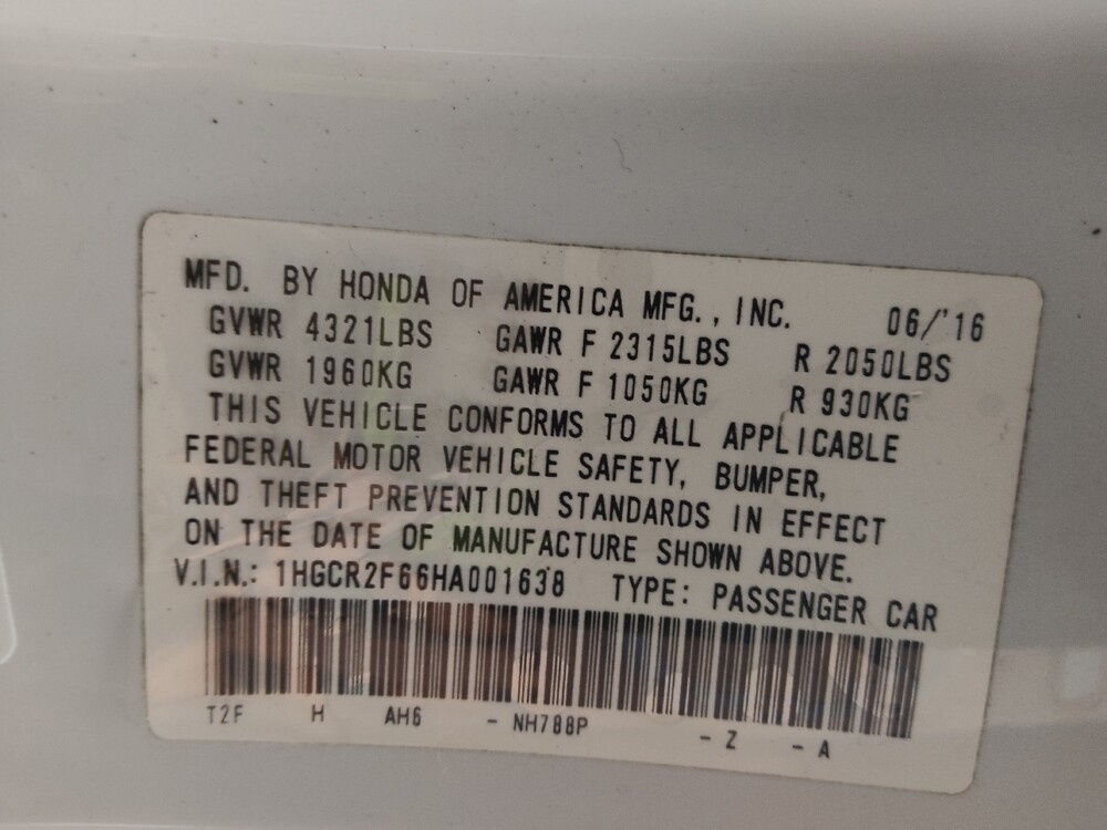 2017 Honda Accord in Fort Myers, FL 33907 - 18126755 33